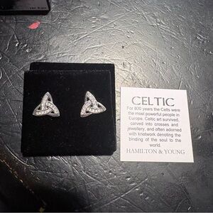 Sterling Silver Celtic Knot Earrings
